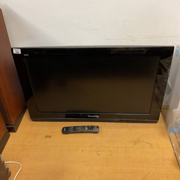 Panasonic 32” tv with remote - broken power cable