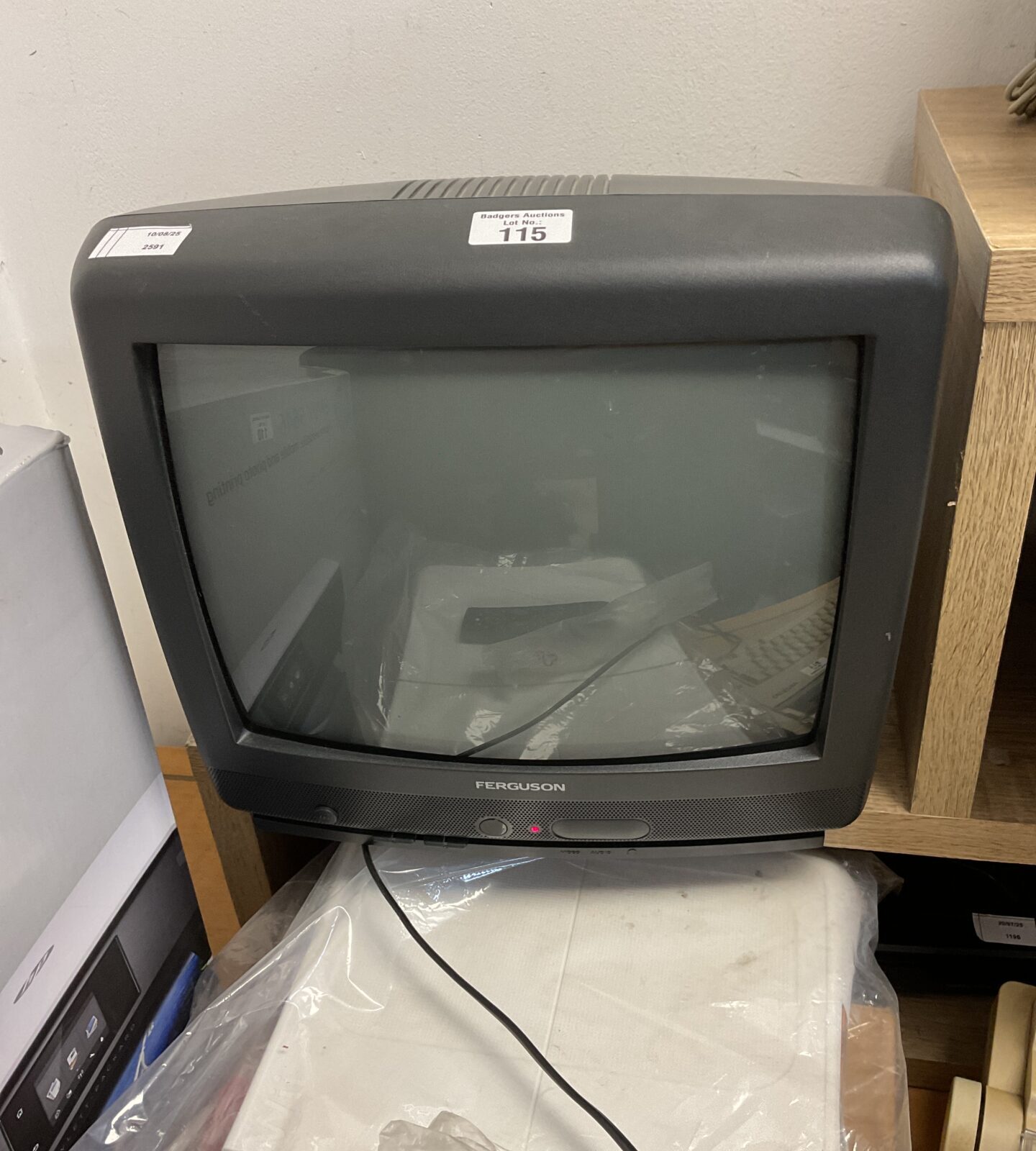 Ferguson 14” box television working with remote