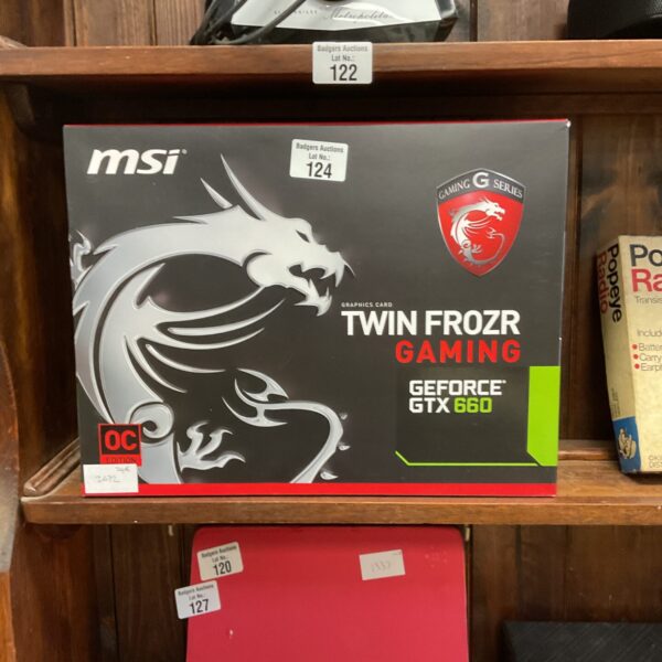 MSI gaming g series twin frozr gaming geforce gtx 660 graphics card