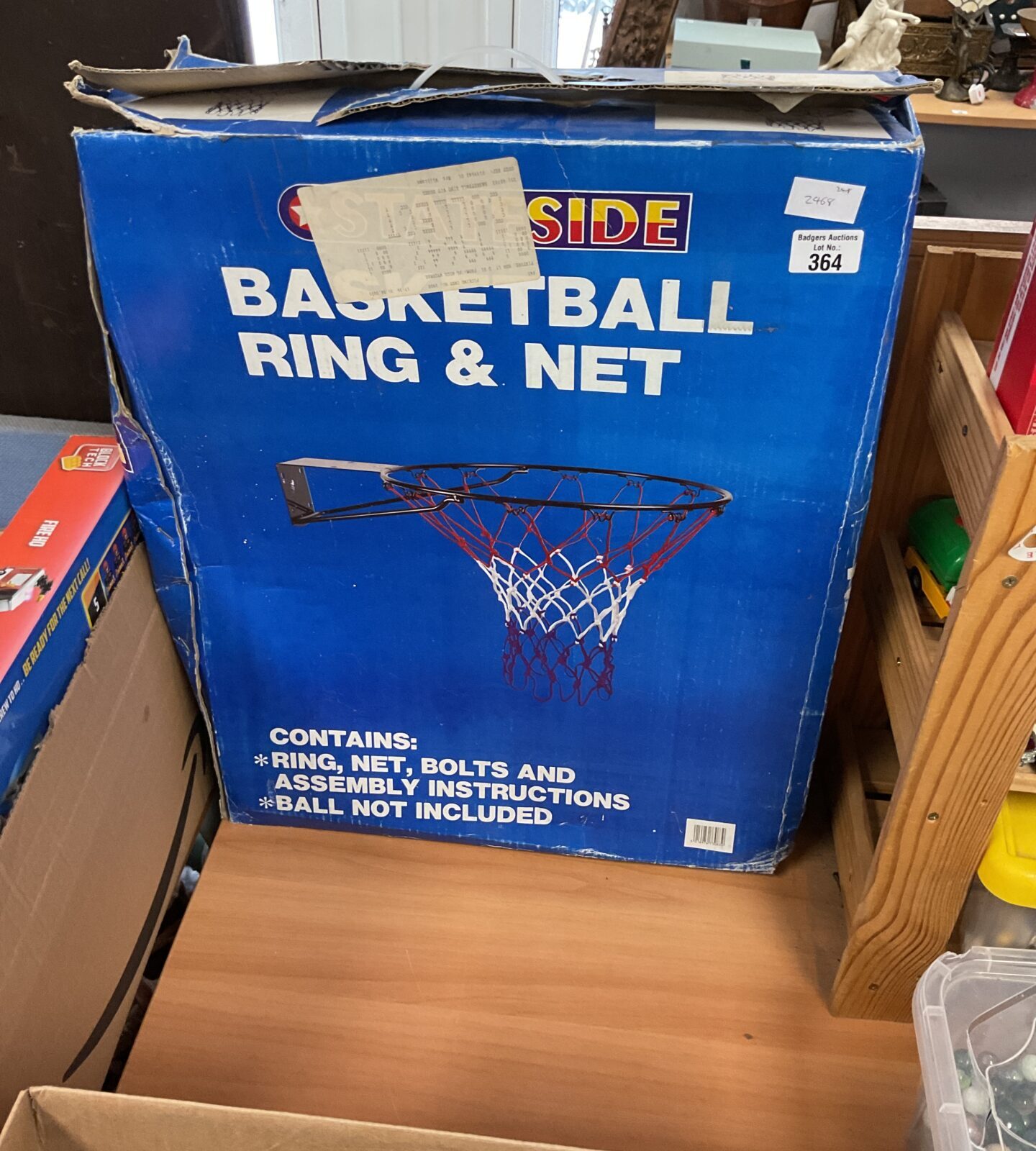 Stateside Basketball Ring And Net