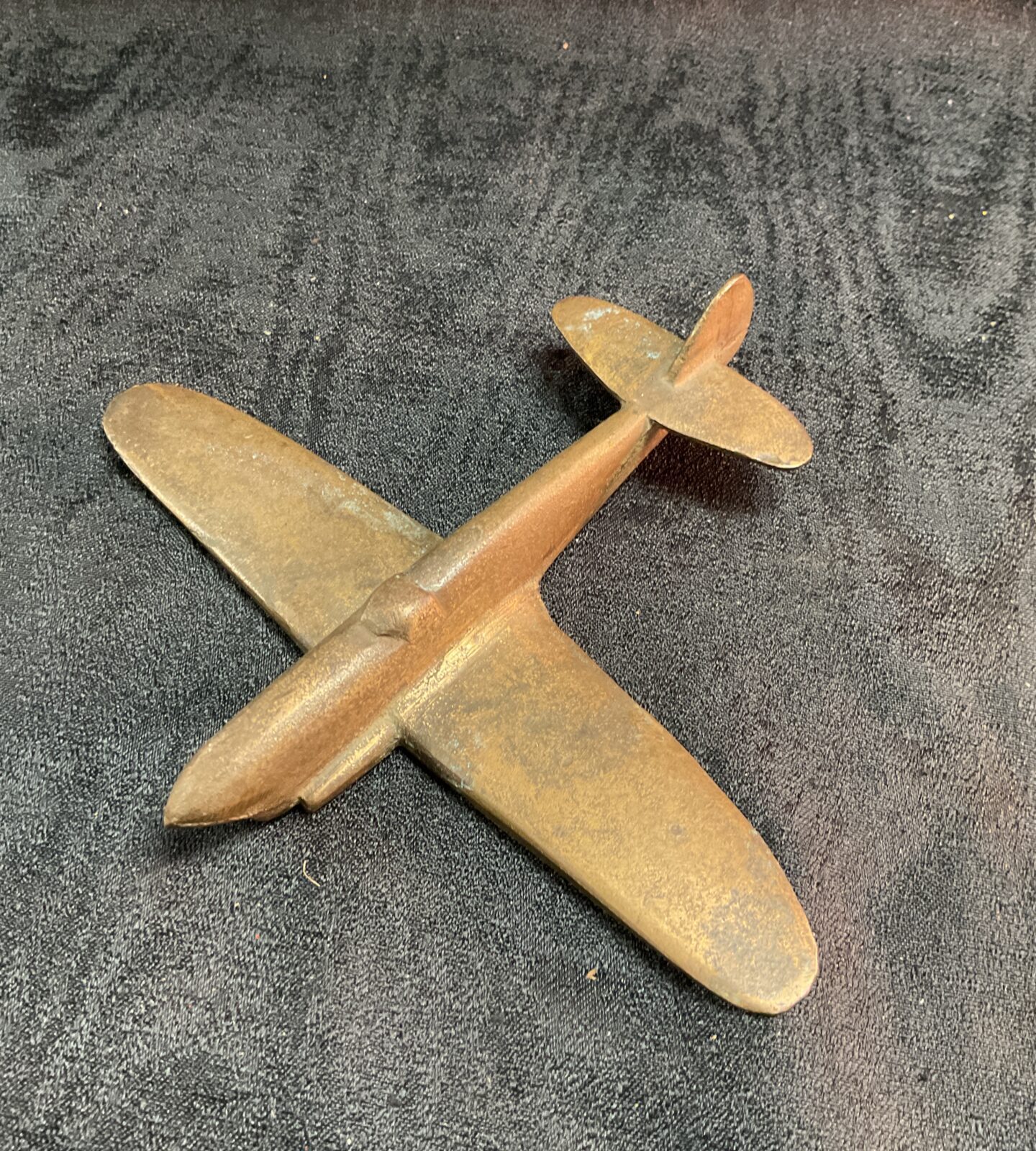 Ww2 Bronze cast spitfire