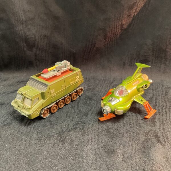 Vintage Dinky Shadow 2 diecast vehicles in a lot.