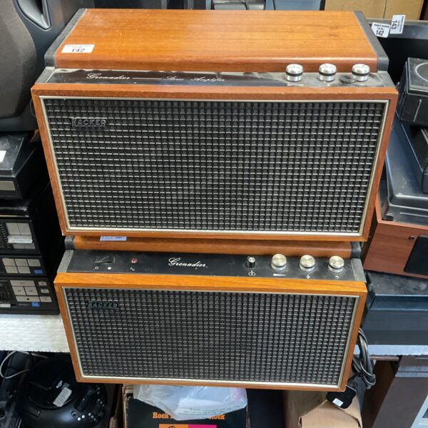 Hacker Grenadier stereo amplifier and record player