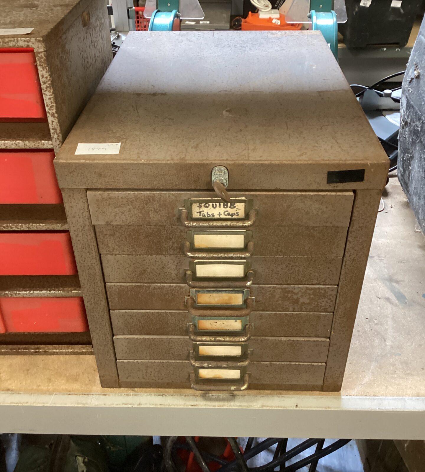 Metal Shed Drawer unit