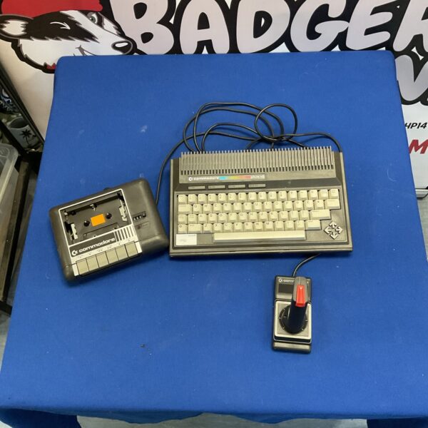 Commodore datassette, plus/4 and joystick