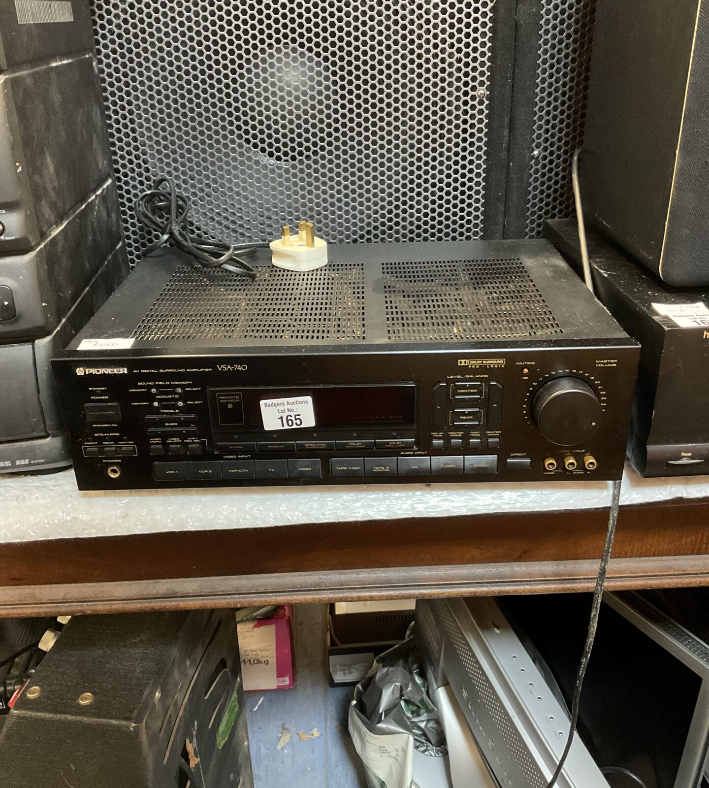 Pioneer AV digital surround amplofoer VSA-740