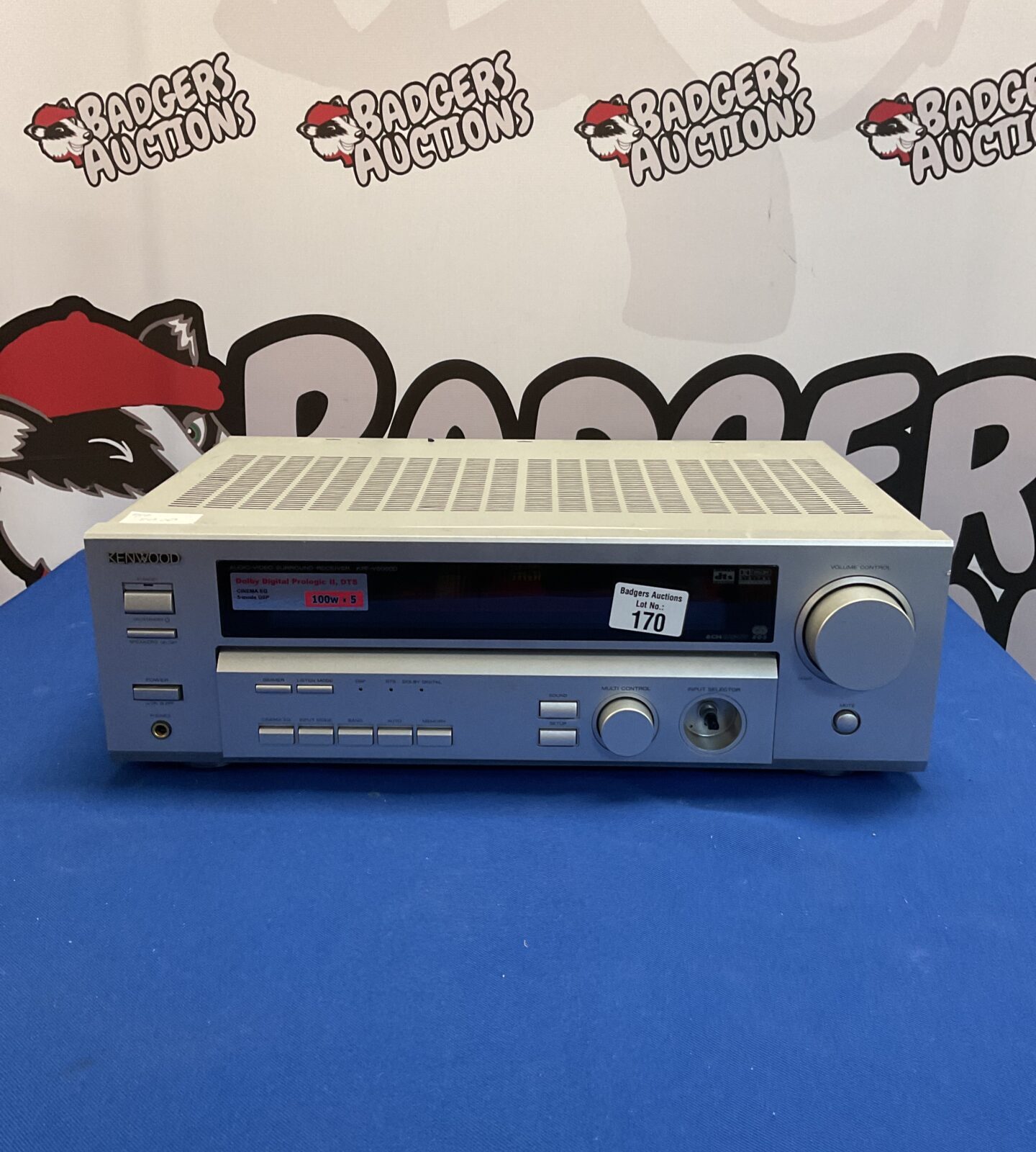 Kenwood audio-video surround receiver KRF-V5060D