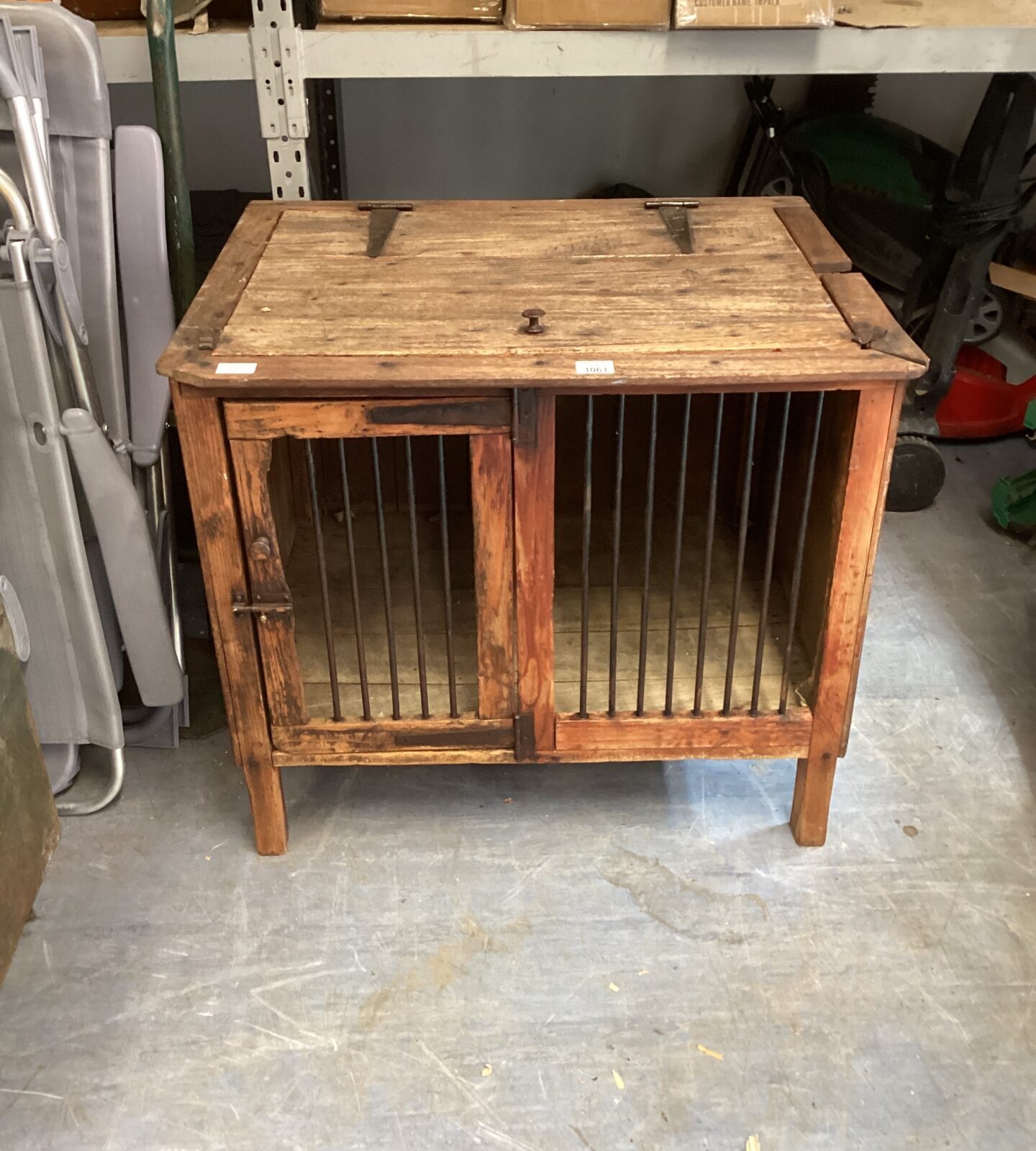 Rustic Wooden Animal hutch