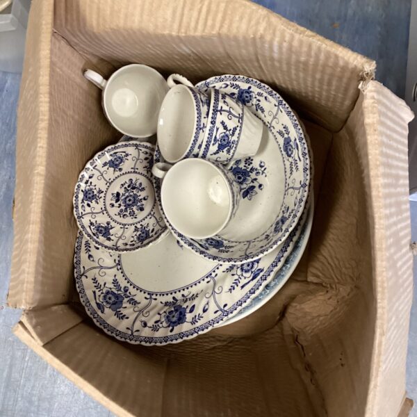 Selection of Blue and white porcelain by Johnson Bros