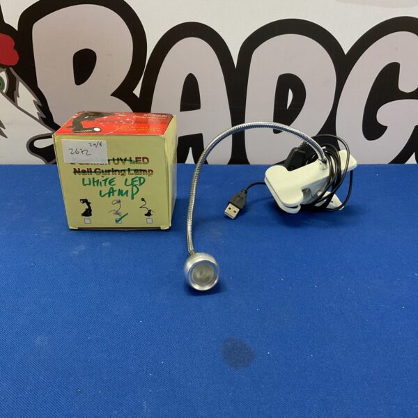 White led clip on lamp