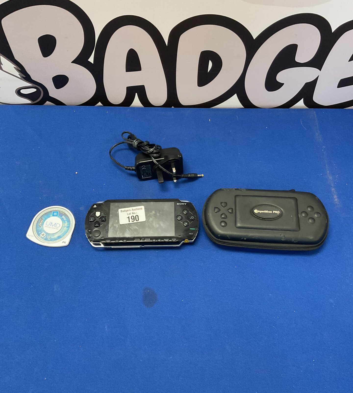 Sony PSP system untested with case and charger