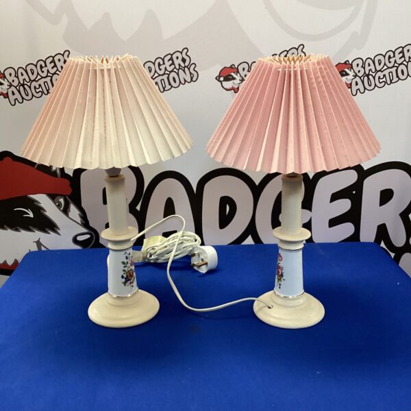 pair of dar lighting table lamps