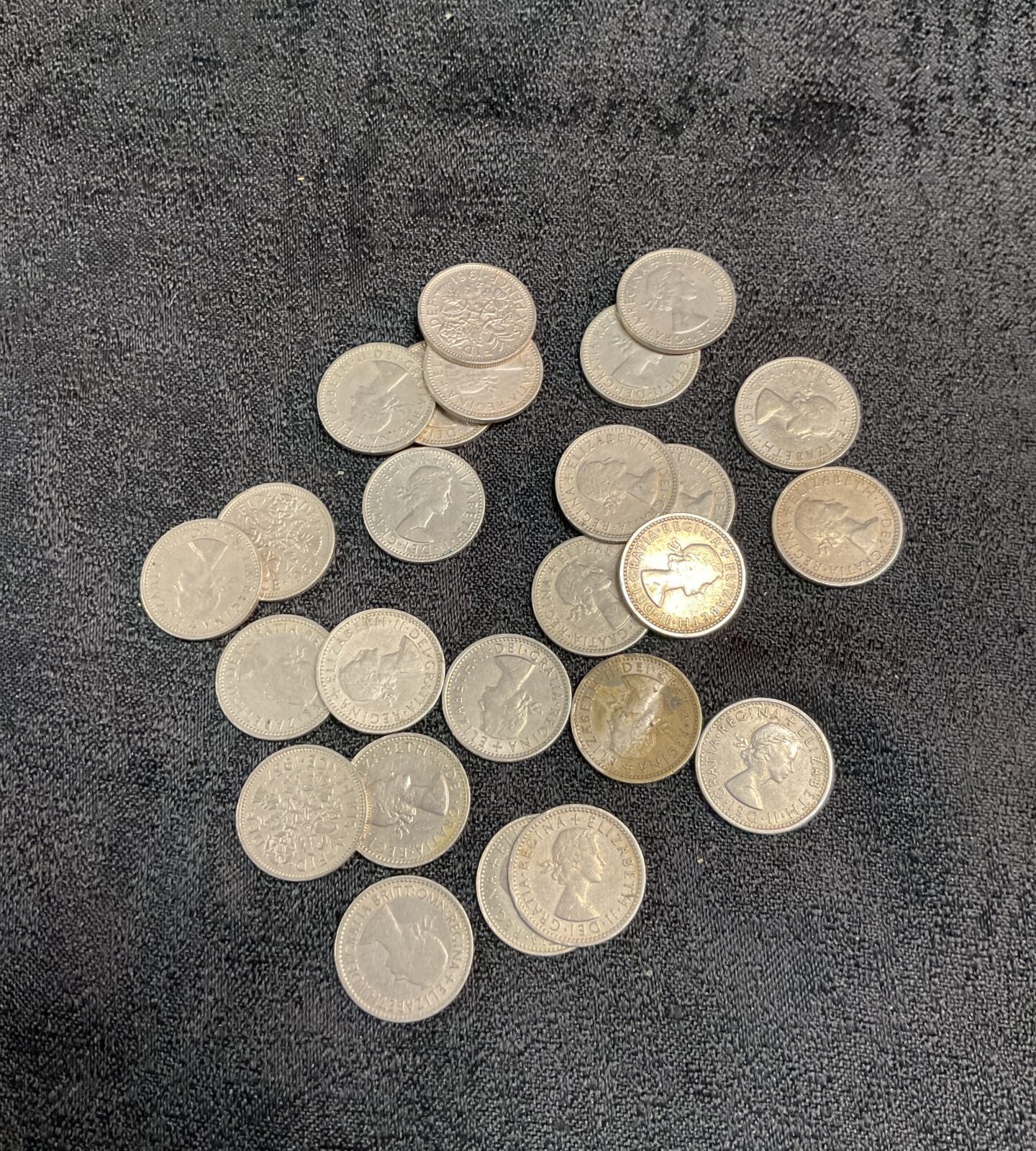 Quantity of  Sixpences