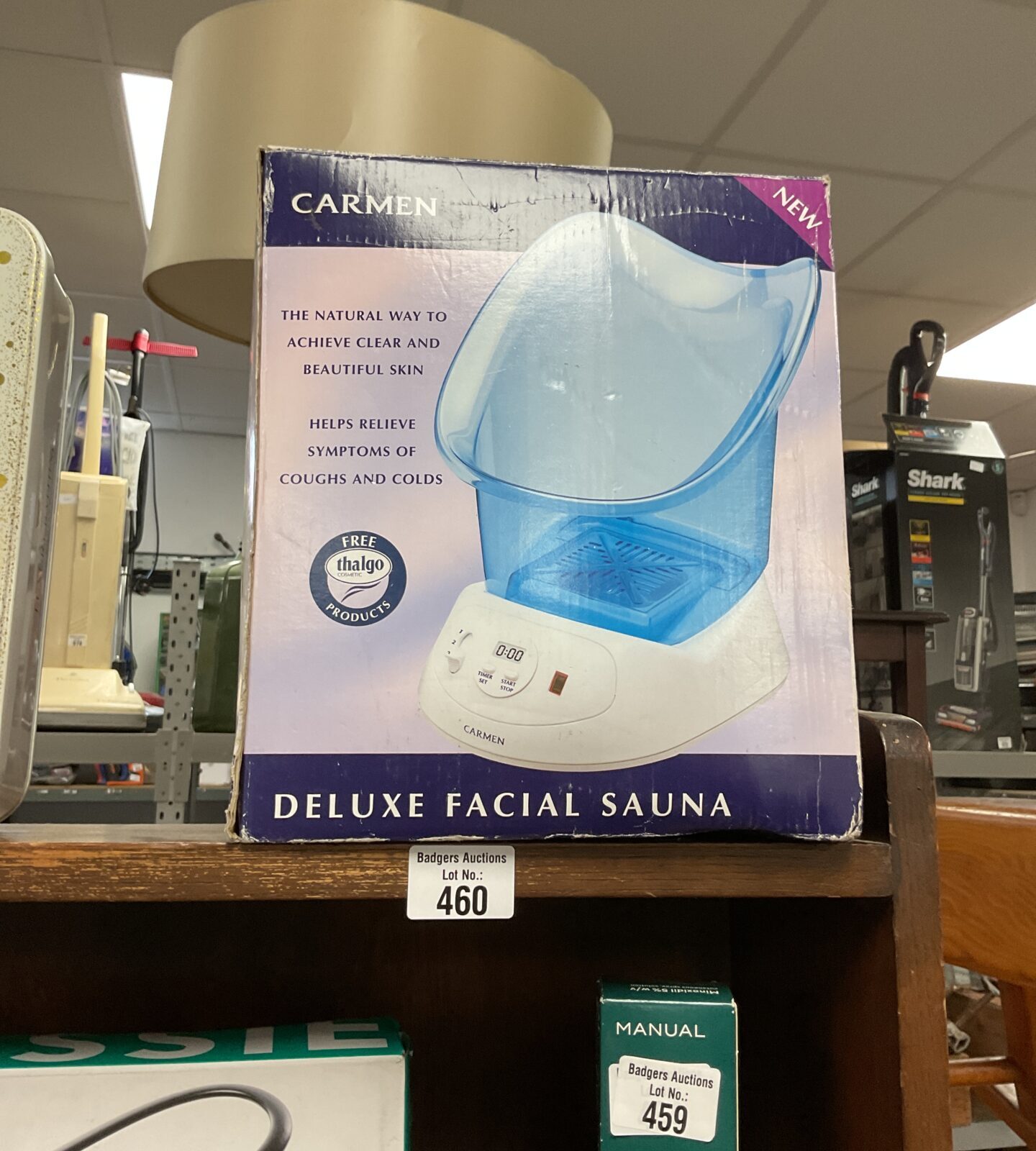 Carmen deluxe facial sauna