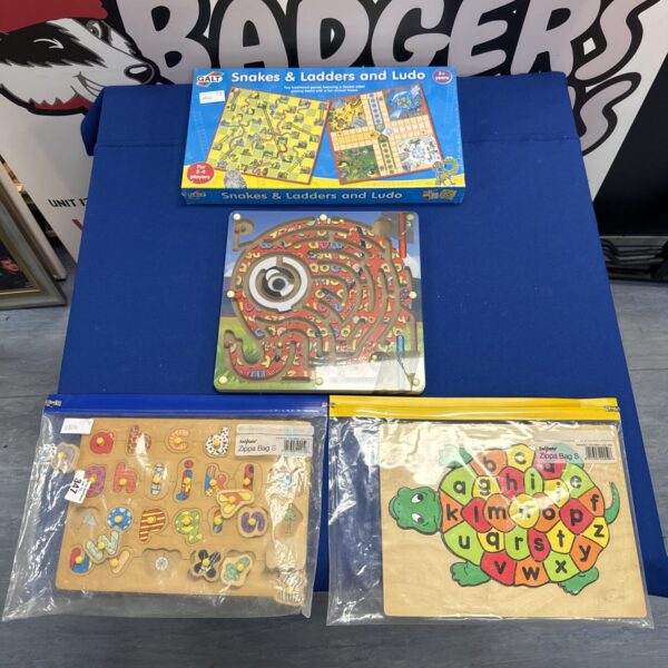 Selection of children’s toys inc new/sealed ludo