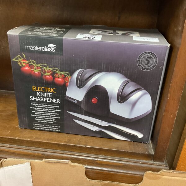 Masterclass electric knife sharpener model 467 for kitchen use.