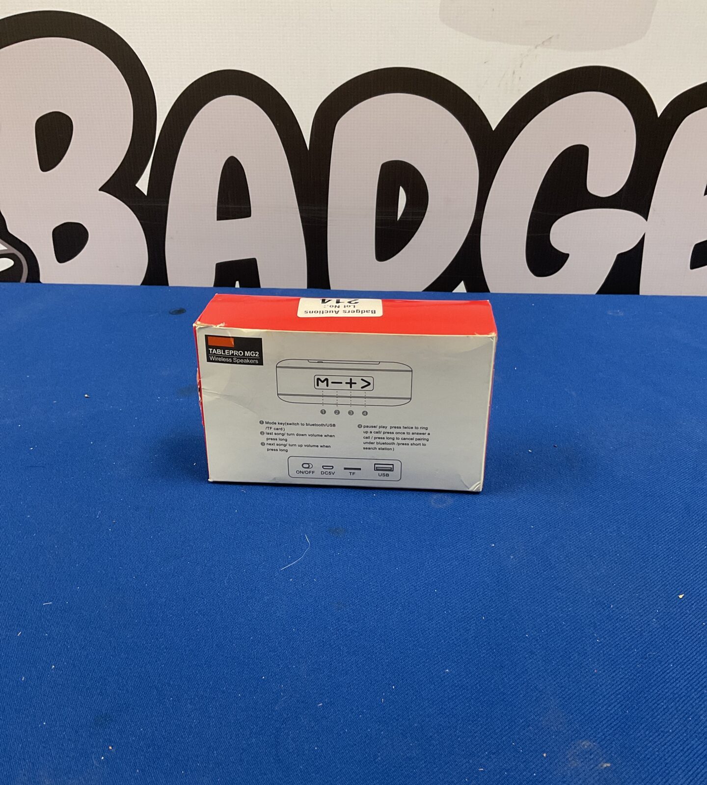 TablePro MG2 Wireless speaker