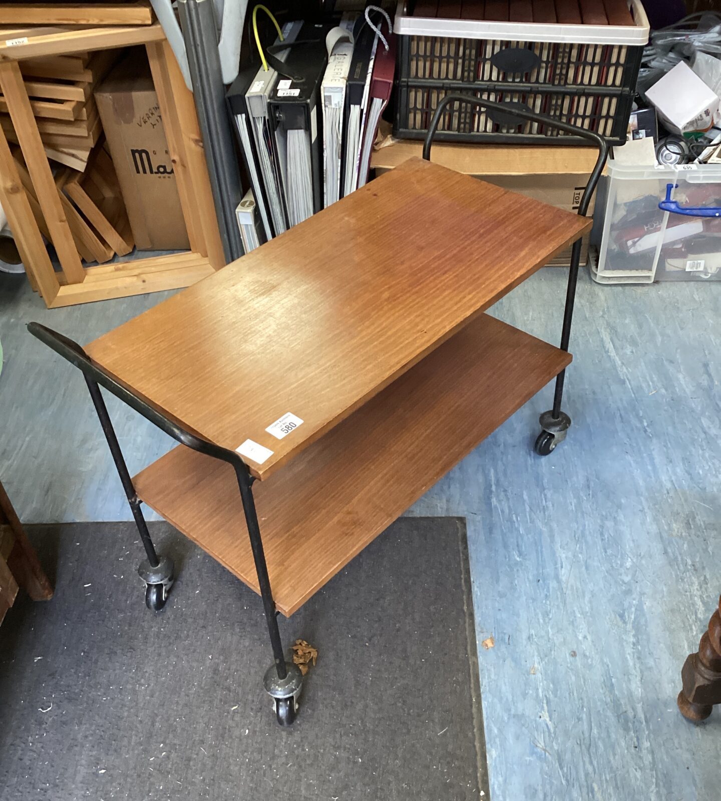 Small two tier trolley
