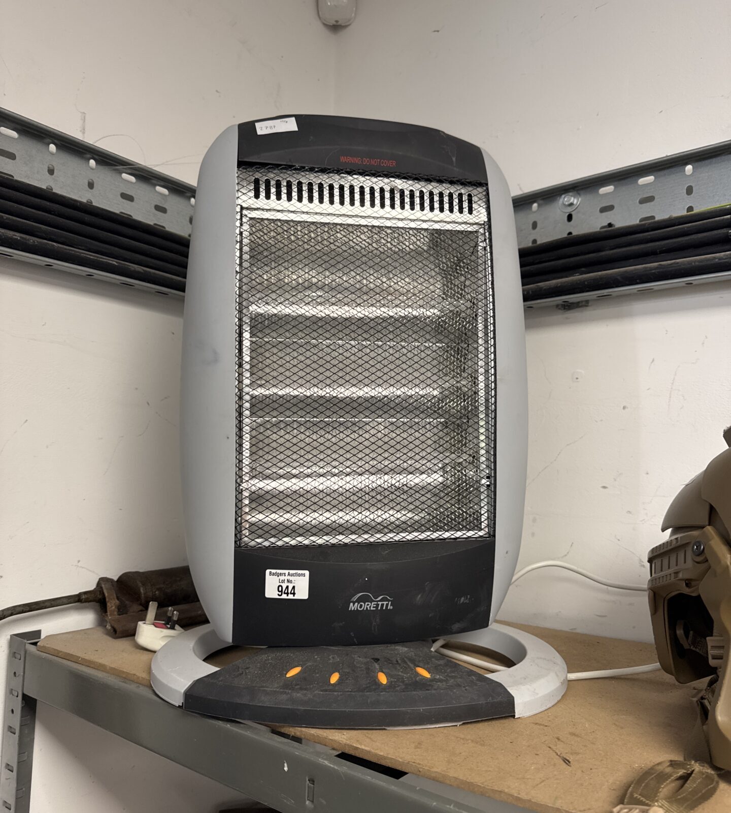 Moretti halogen heater