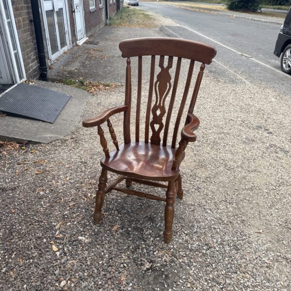 Vintage oak carver chair