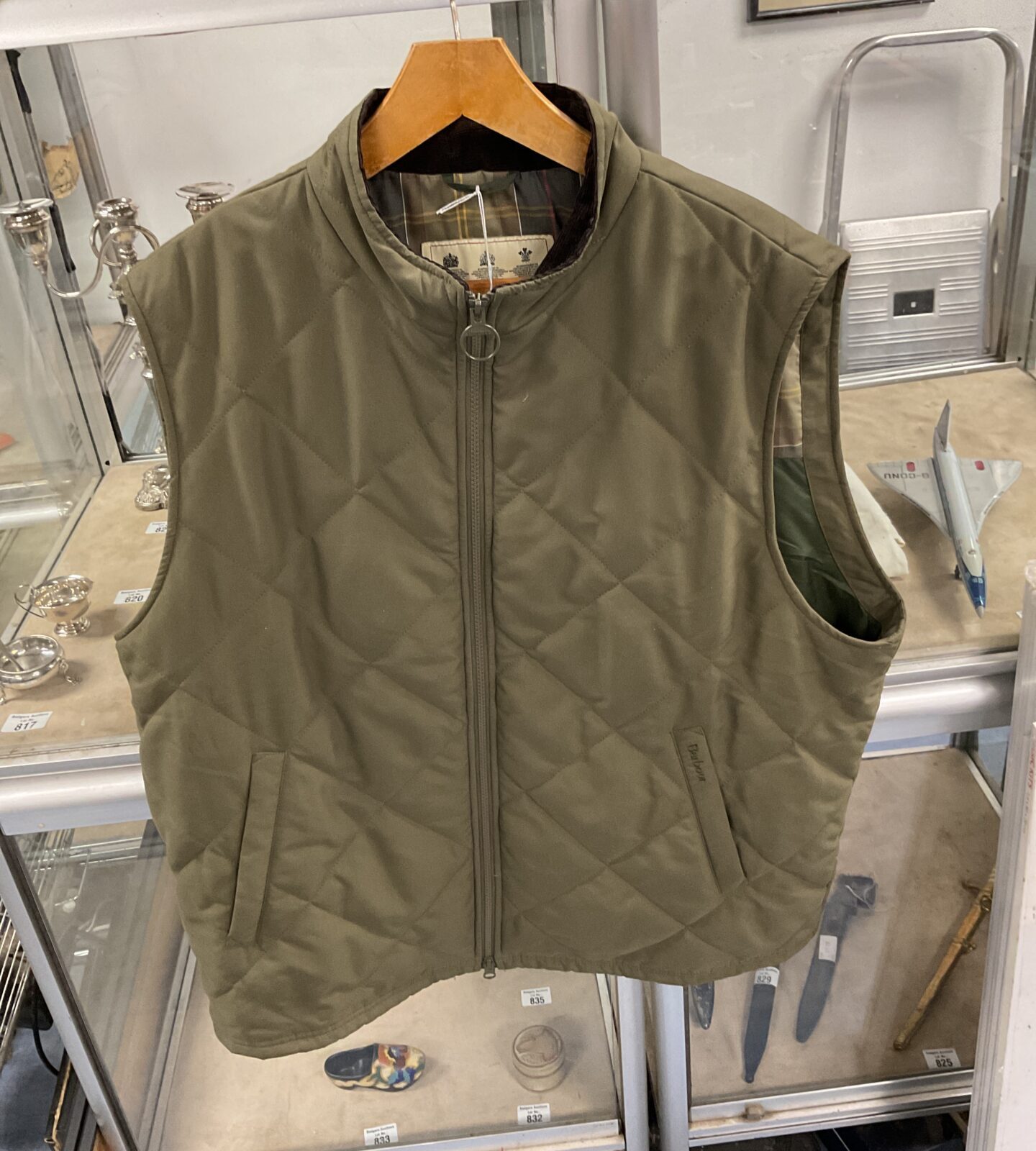 Barbour  quilted body warmer size xxl