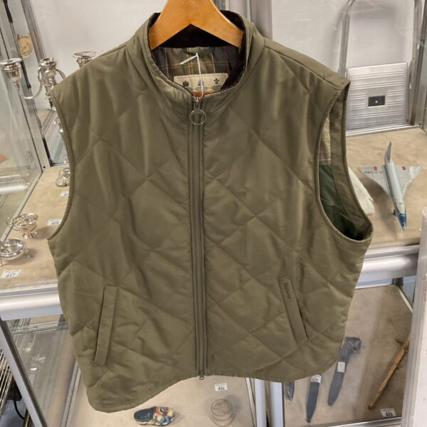 Barbour  quilted body warmer size xxl
