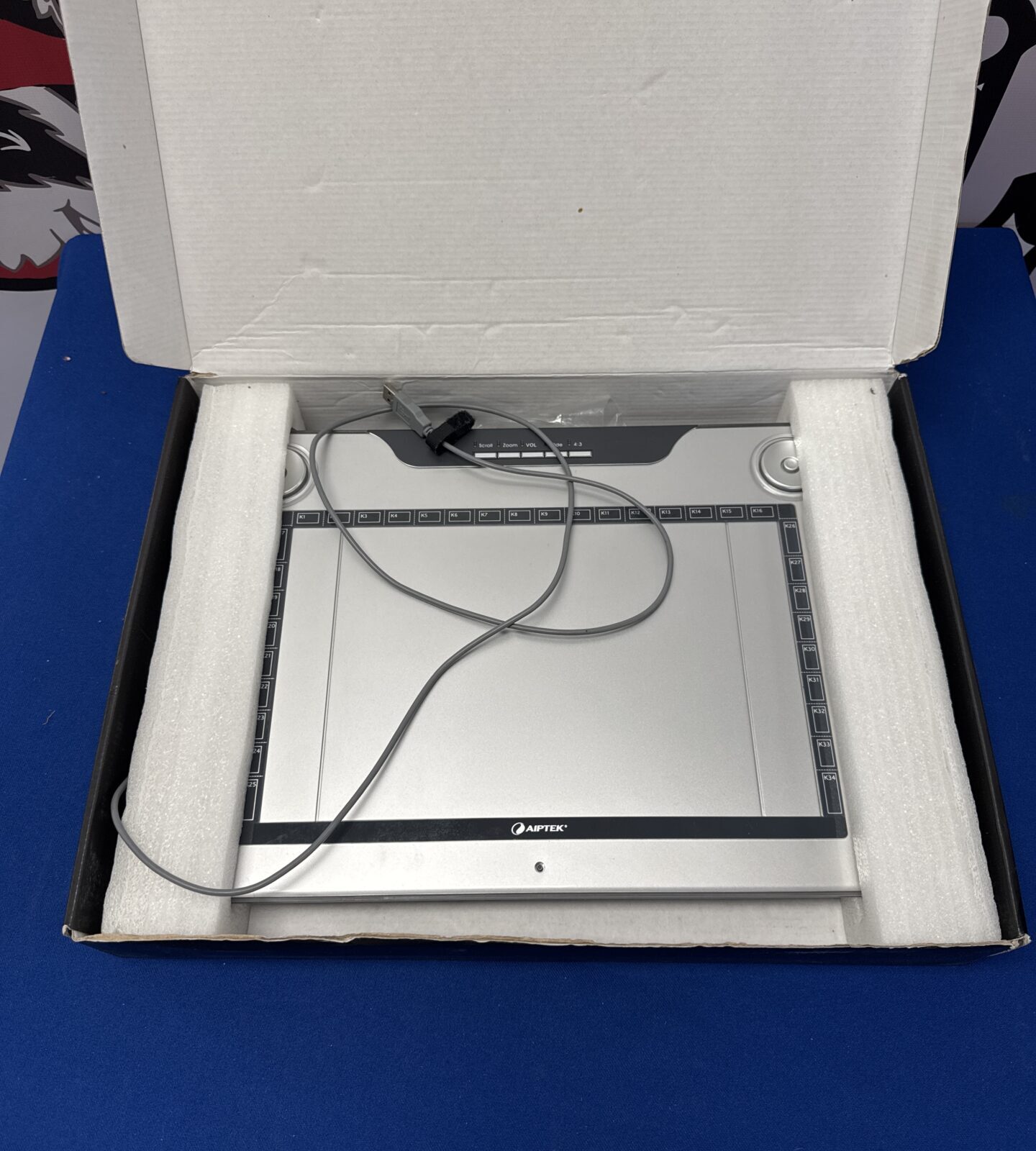 Aiptek media tablet 14000u professional graphic tablet