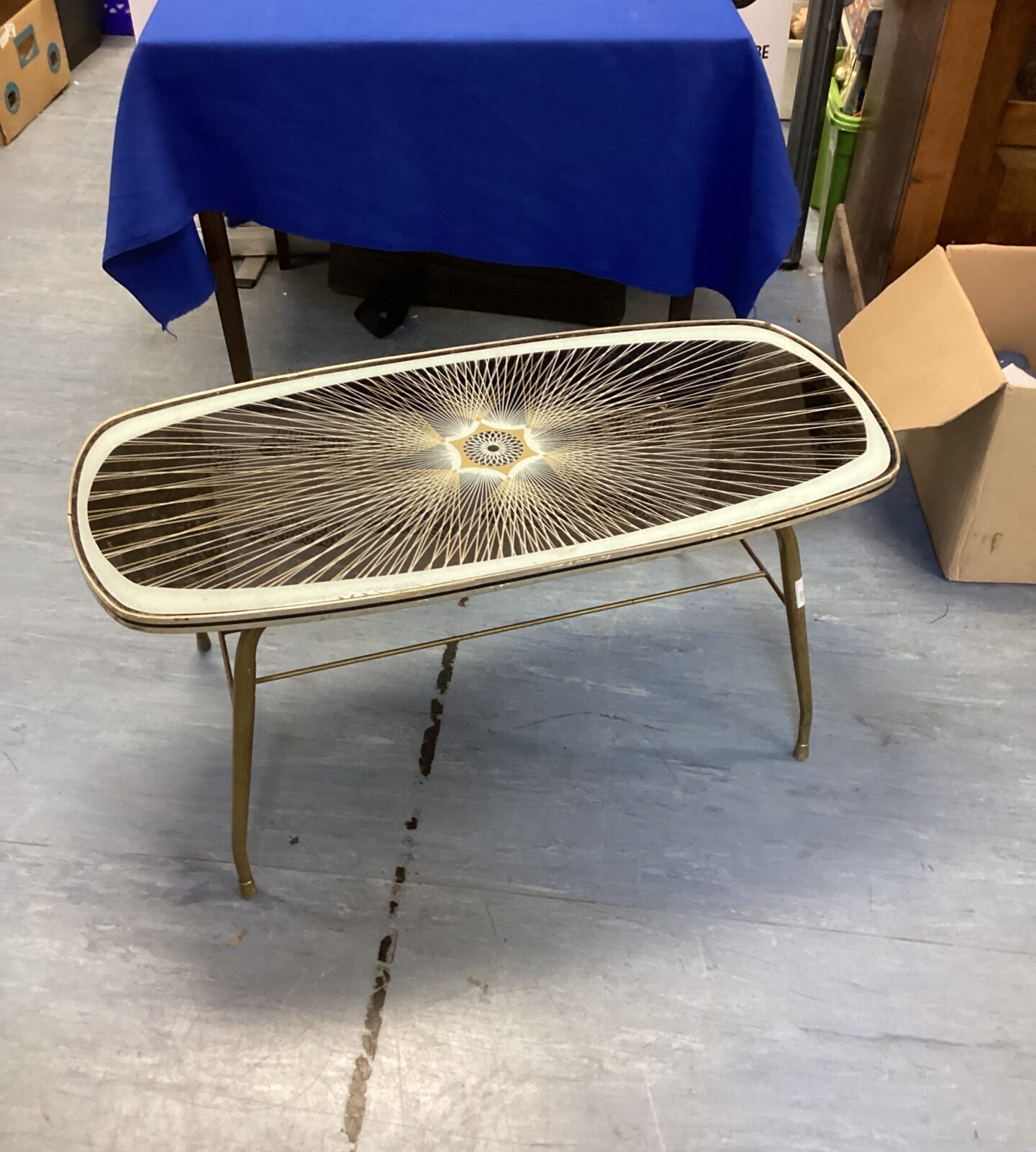 Mid Century Atomic Coffee Table