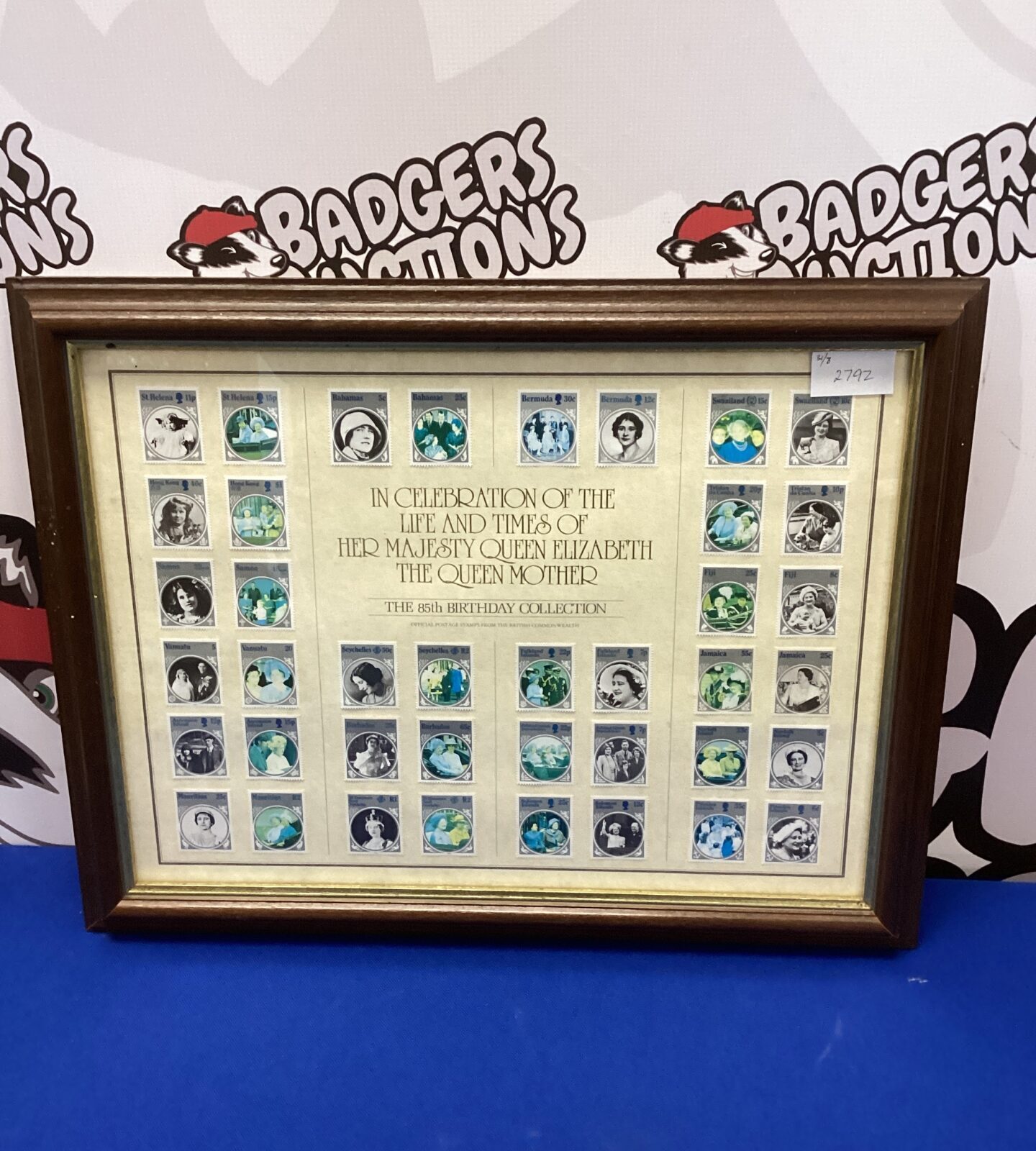 Framed 85th Birthday Queen Mother Collection