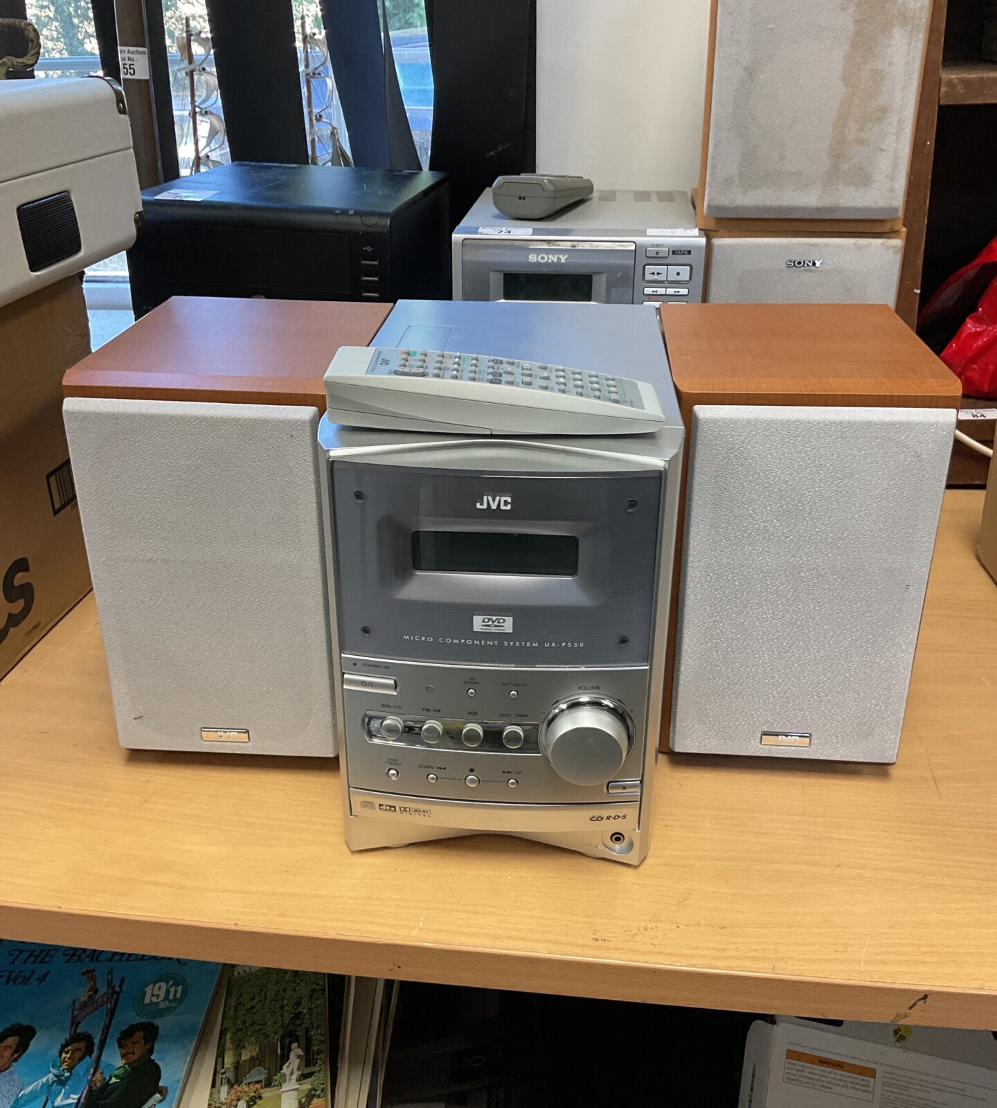 Jvc ux-p550 micro component hifi system