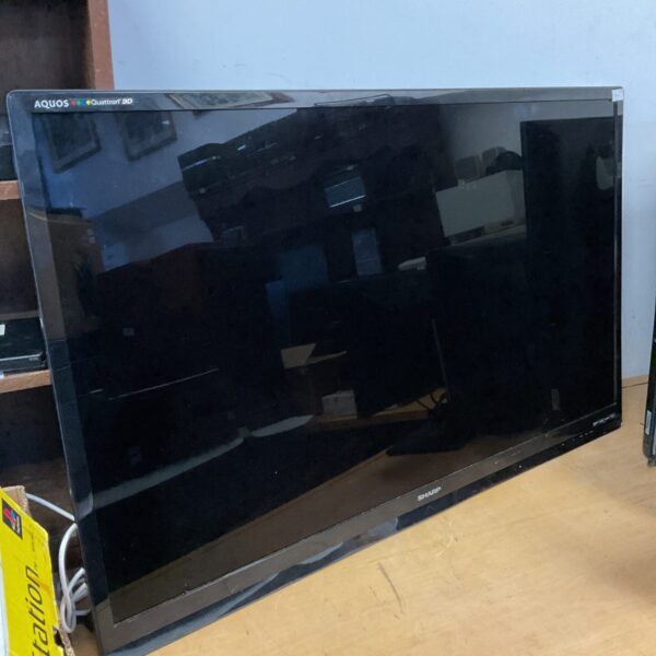 Sharp Aquos Quattron 3D TV, a used 50 inch television for sale.