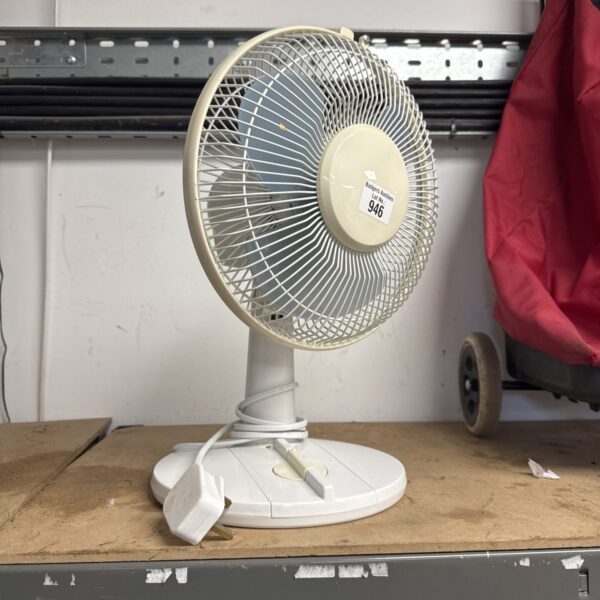 Small desk fan
