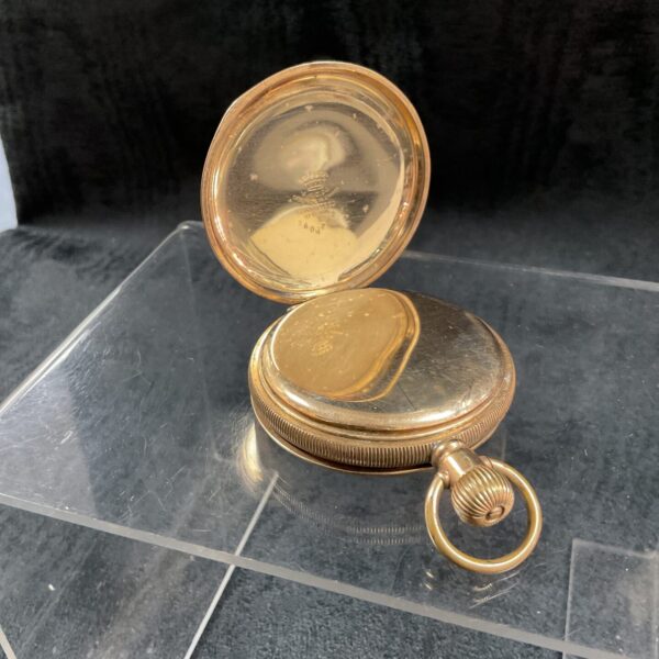 Vintage pocket watch with A M C Canada case spares or repair