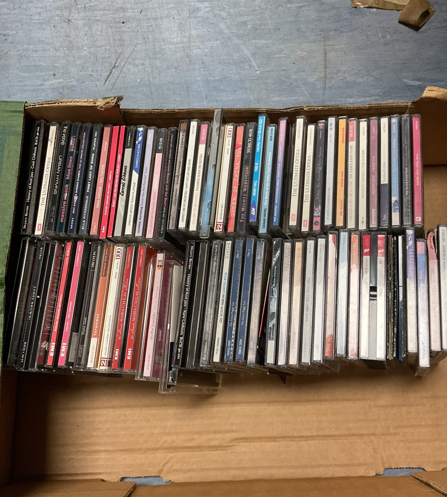 Collection of classical music cds