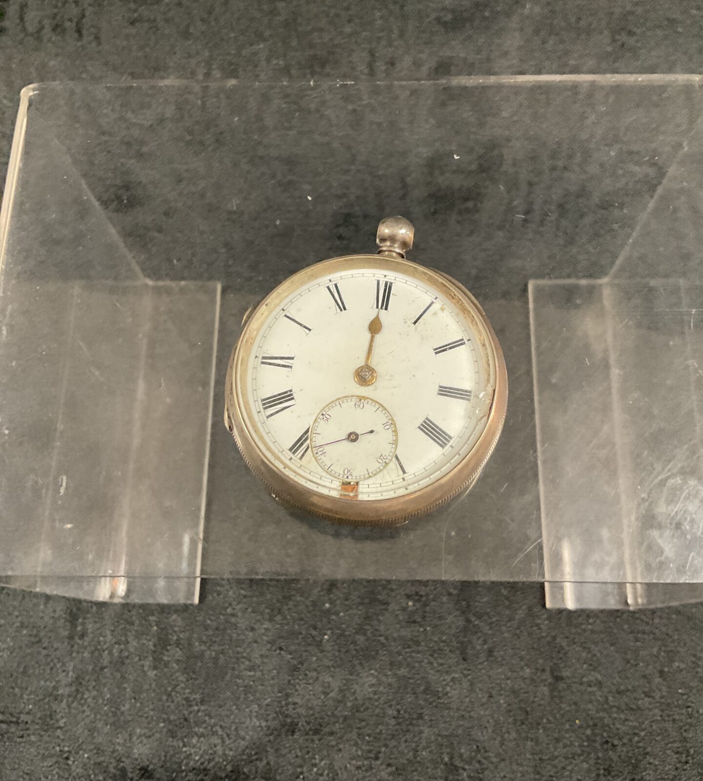 Vintage silver wmc pocket watch - Image 3