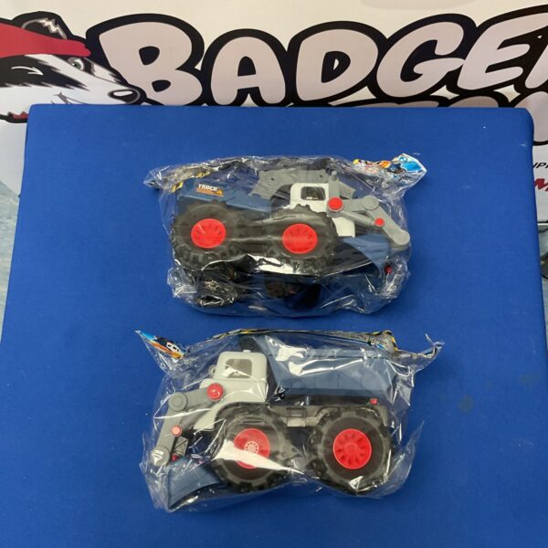 2 JAB toys construction trucks