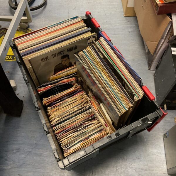 Collection of 12” & 7” vinyl records