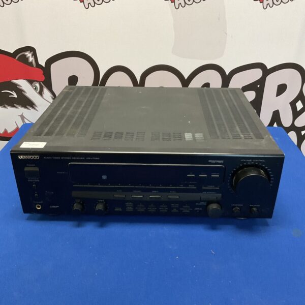 Vintage Kenwood KR-V7050 stereo receiver front view.