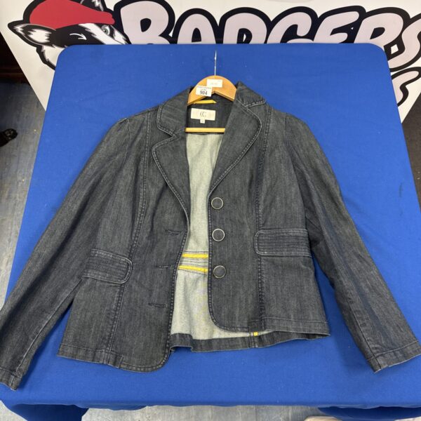 Ladies denim jacket size 10