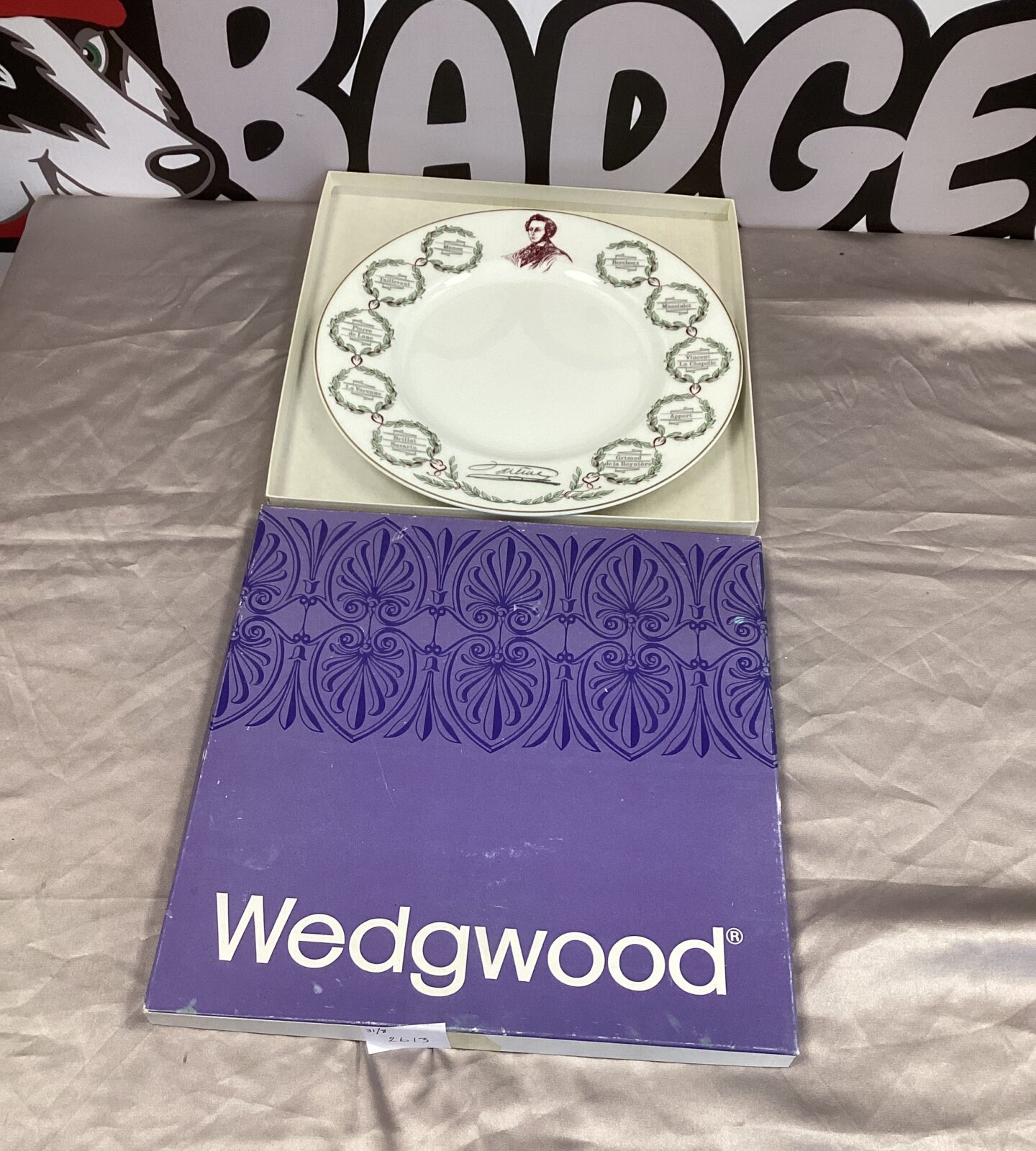 Wedgewood Careme Bicentenary Plate