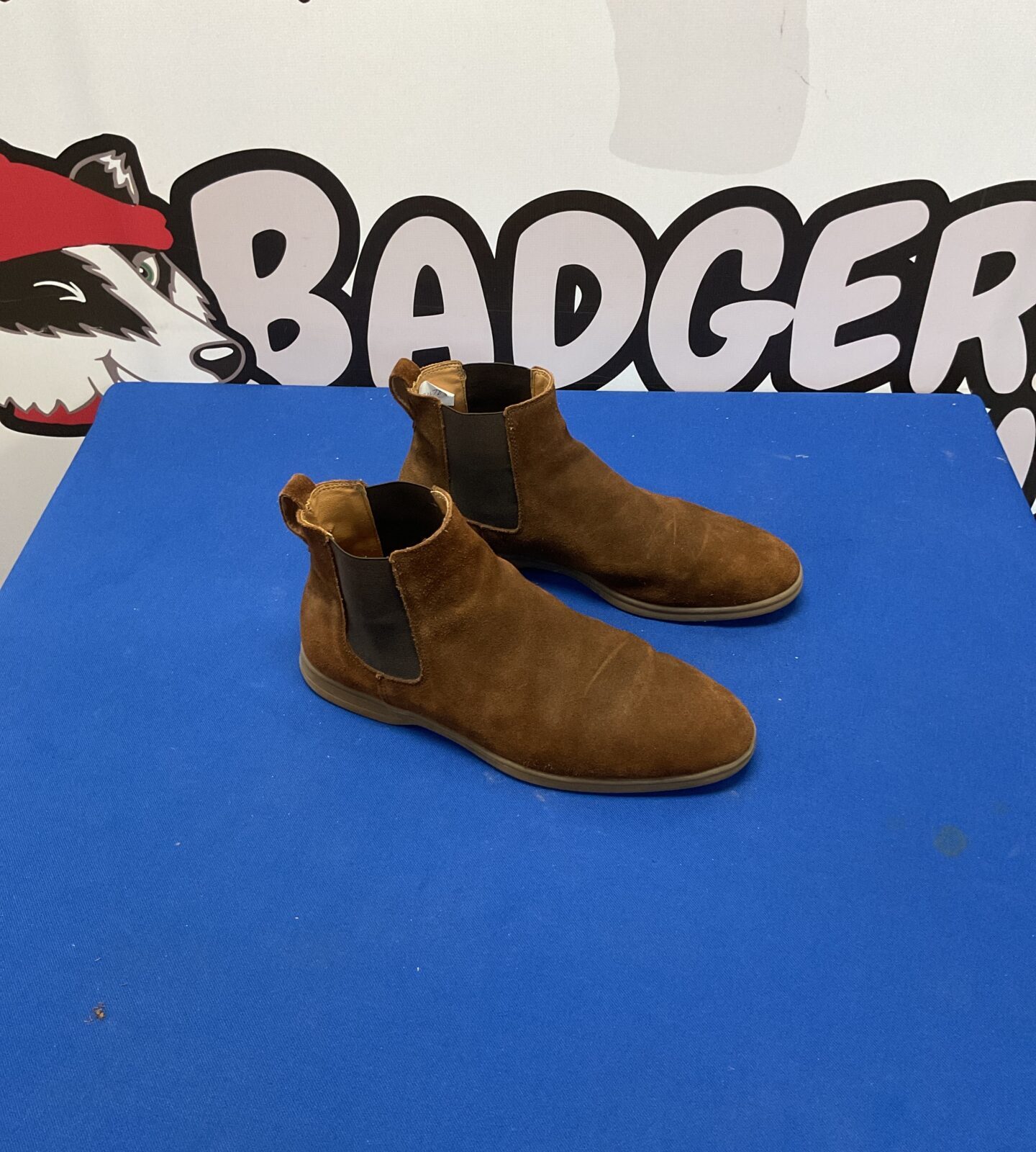 Pair of Dune London suede boots size 9 UK