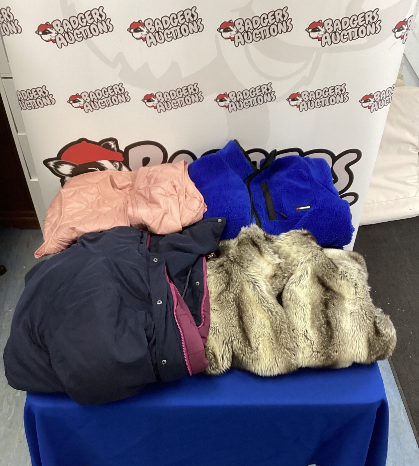 Selection of ladies coats