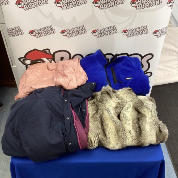 Selection of ladies coats