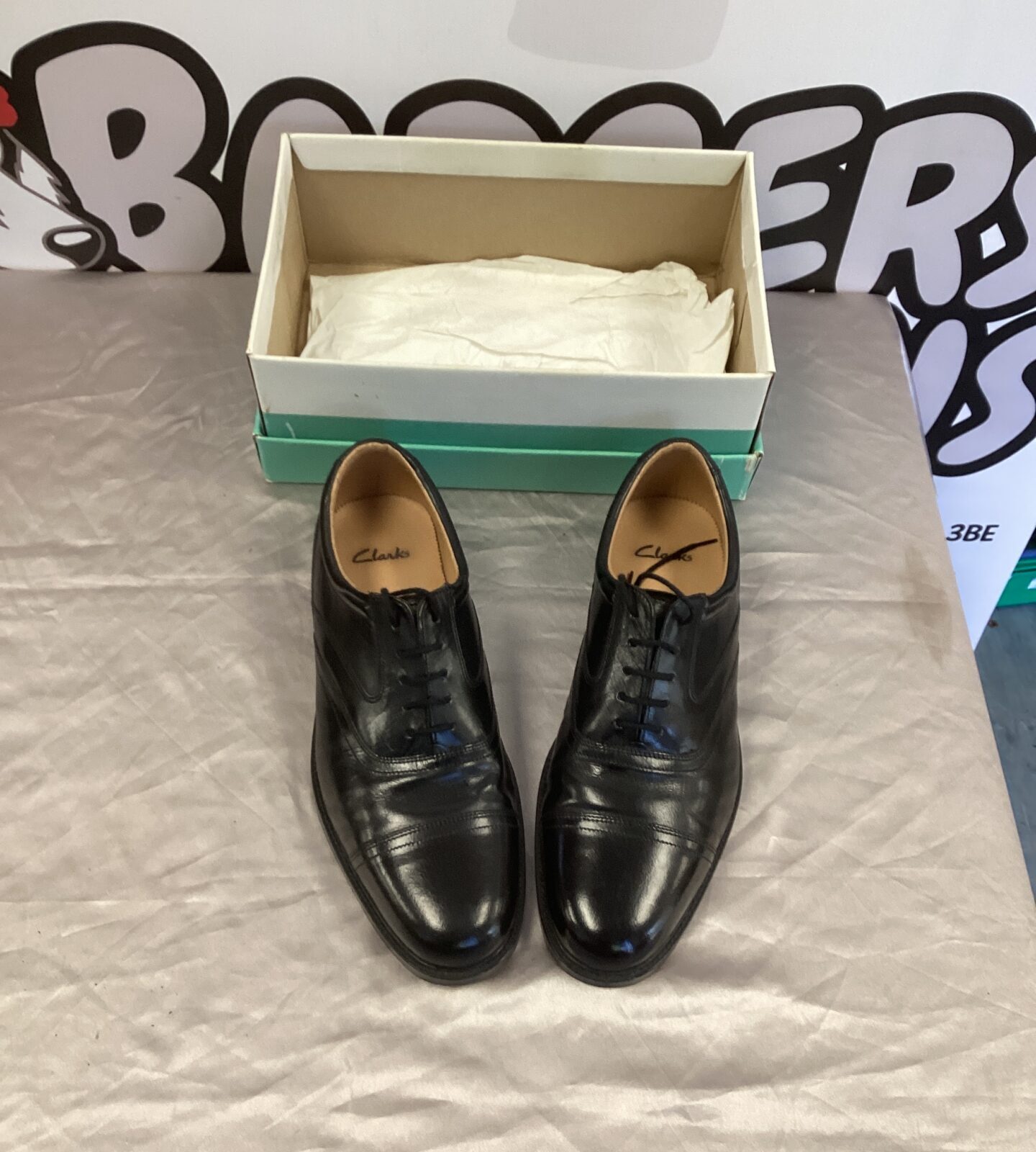 Pair of mens Clarks Shoes size 12