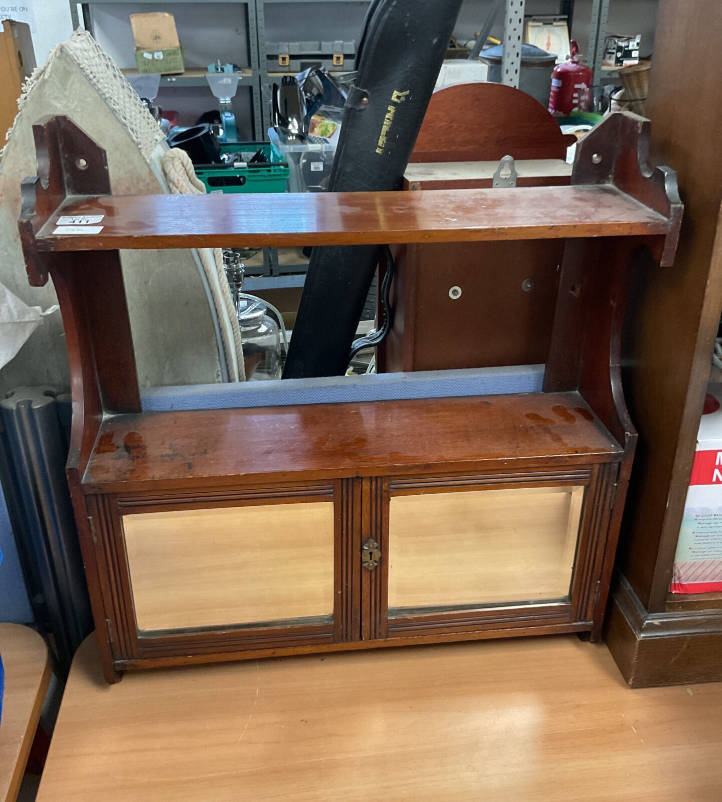 Wooden display case