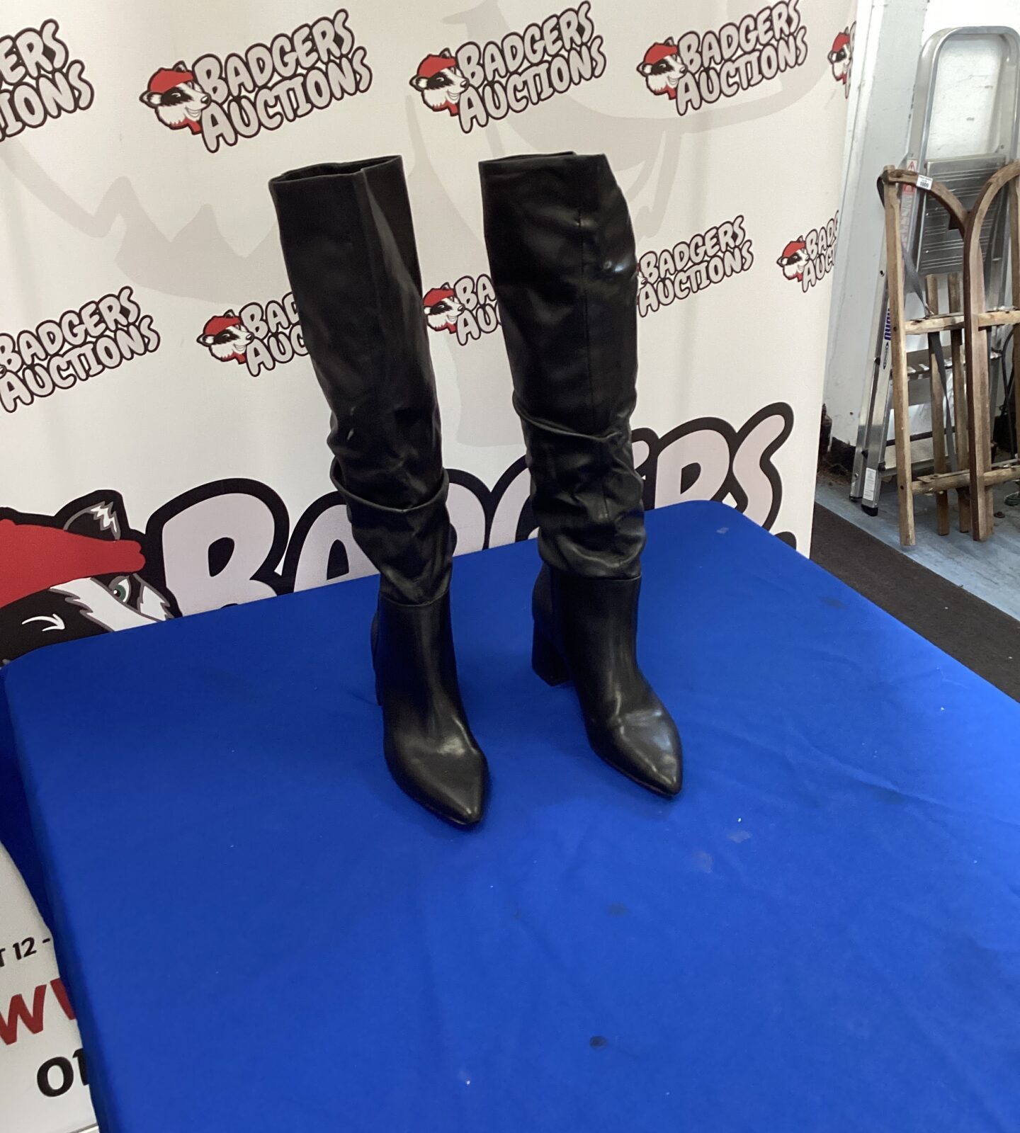Pair of ladies leather boots