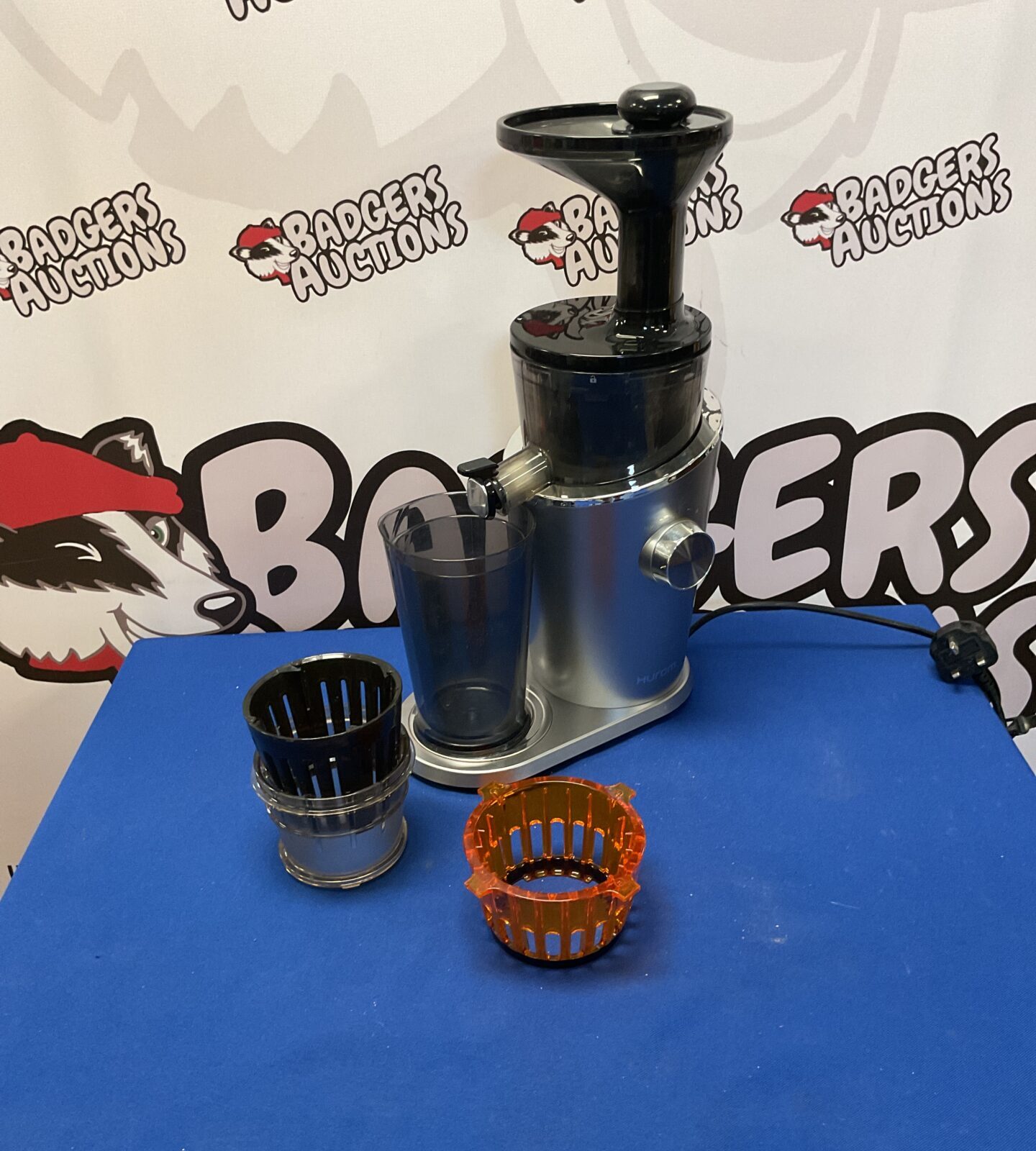 Hurom juicer with attachments
