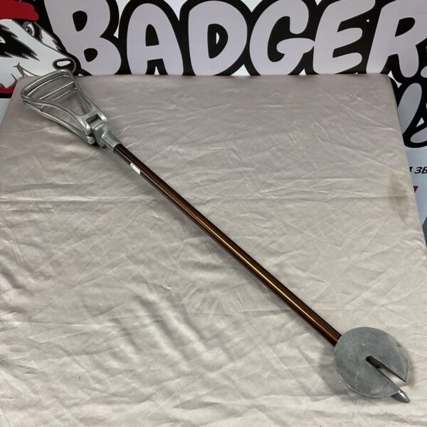 Vintage Featherwate shooting stick for firearm support and hunting.