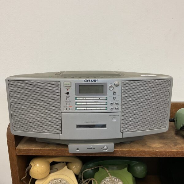 Sony zs-d5 portable cd cassette radio system