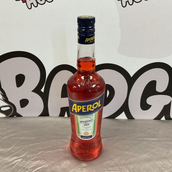 Sealed 70cl Aperol bottle, a classic Italian aperitif for collectors.